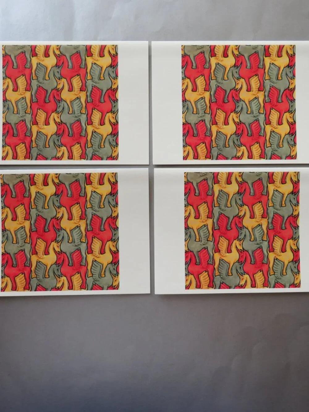 M.C. Escher Works in Color Set of 19 cards Museum Cards With Envelopes 4 Designs